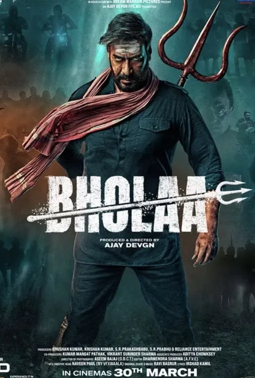 Buzz IPTV on demand movie poster Bholaa high quality streaming on Buzz IPTV Canada