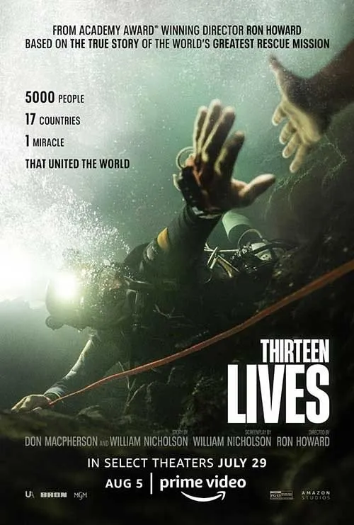 Buzz IPTV on demand movie poster Thirteen Lives Movie Poster 6992 high quality streaming on Buzz IPTV Canada