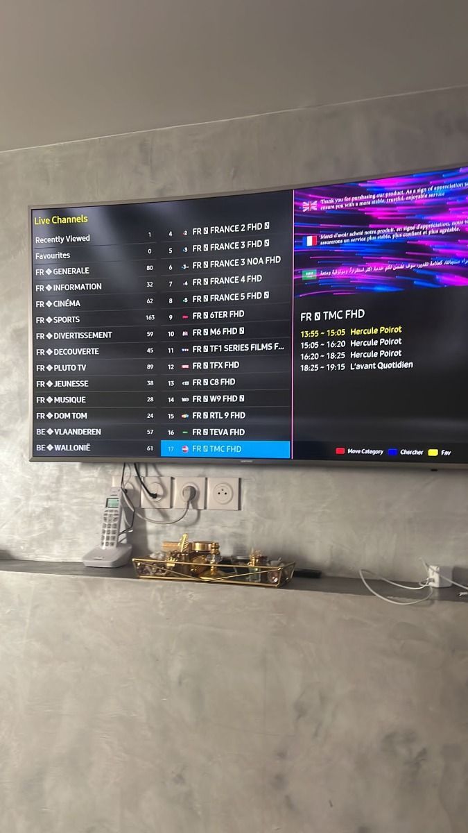 Buzz IPTV customer verified streaming review photo by David W. in Quebec City, Quebec